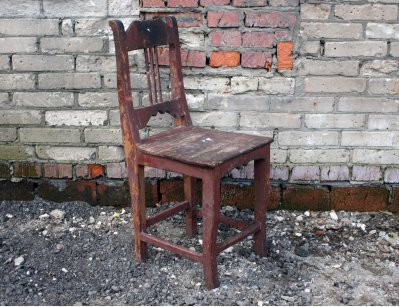 Старинный крестьянский стул