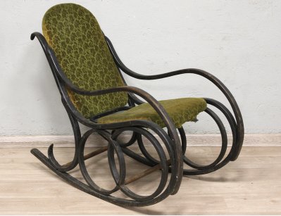 Старинное венское кресло-качалка