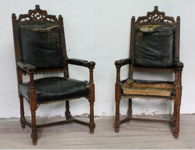 Старинное кресло - трон