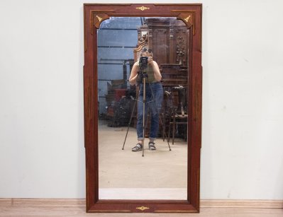Старинное ростовое зеркало 