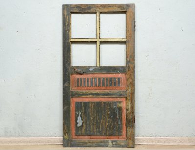 Старинная расписная дверь
