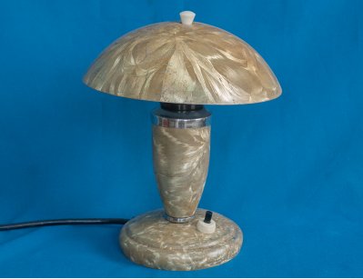 Винтажная лампа гриб
