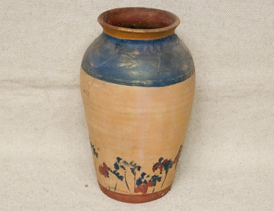 Старинная расписная ваза
