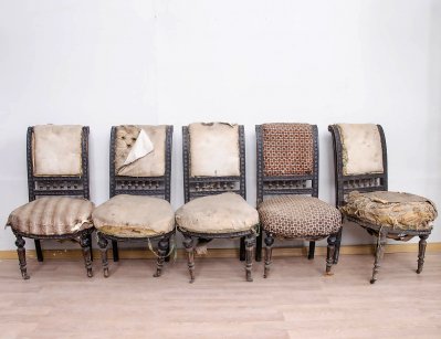 Антикварные гостиные стулья