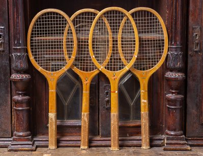 Винтажные теннисные ракетки