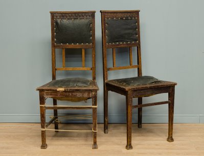 Дубовые стулья в стиле модерн