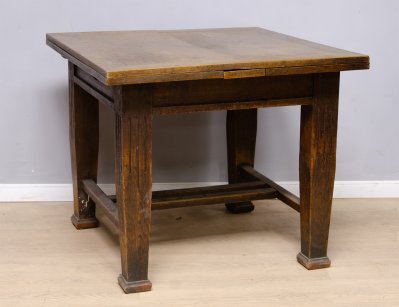 Старинный обеденный раскладной стол