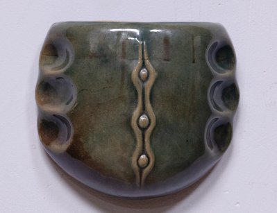 Винтажное навесное керамическое кашпо