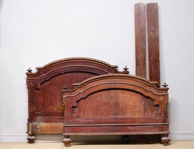 Антикварная кровать 19 века