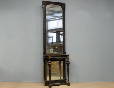 Антикварное простеночное зеркало