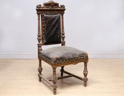 Антикварный стул 19 века