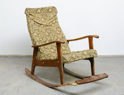 Винтажное кресло-качалка