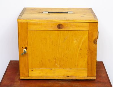 Винтажный деревянный ящик