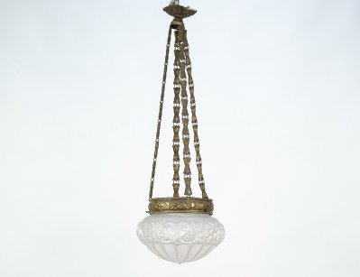Старинный светильник в стиле ар-деко