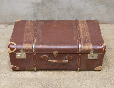 Старинный дорожный чемодан, ГДР