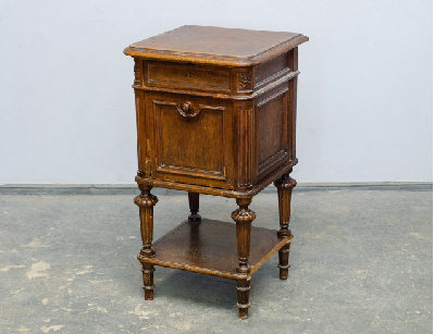 Антикварная дубовая тумба 19 века