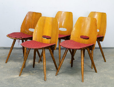 Винтажные стулья František Jirák