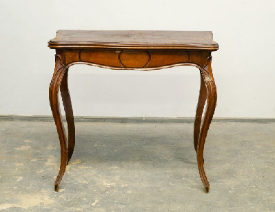 Антикварный ломберный стол 19 века