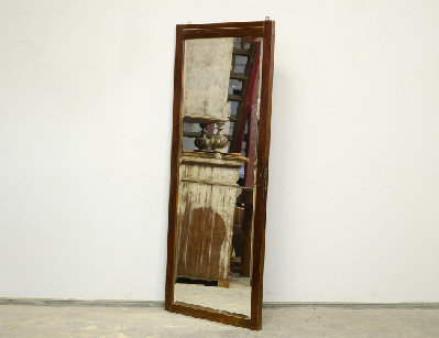 Старинное ростовое зеркало