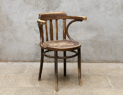 Винтажное венское рабочее кресло