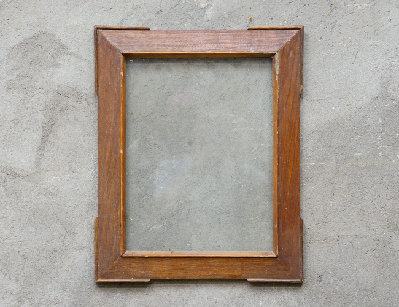 Старинная дубовая рамка для фото
