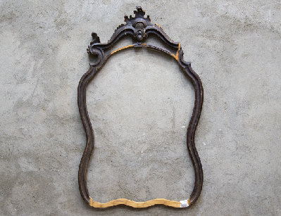 Старинная рама от зеркала псише