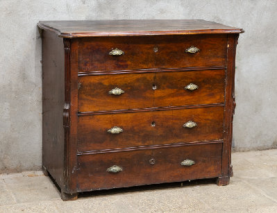 Антикварный ореховый комод