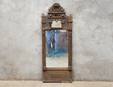 Старинное деревенское зеркало