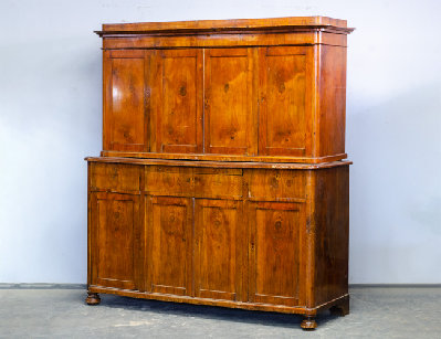 Антикварный буфет в стиле ампир