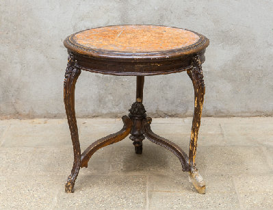 Антикварный чайный столик 19 века