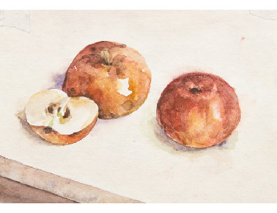 Этюд Яблоки