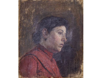 Портрет девушки с сережкой