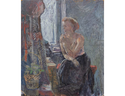 Портрет женщины у окна