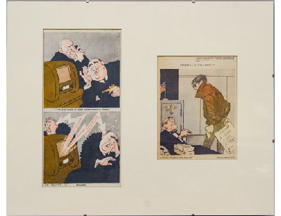 Проверка успеваемости - иллюстрация журнала Крокодил