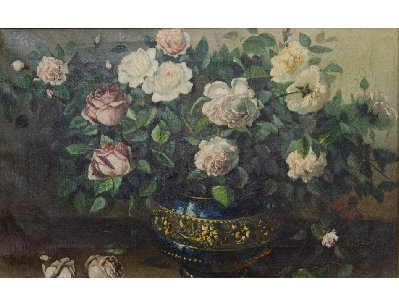 Натюрморт с розами