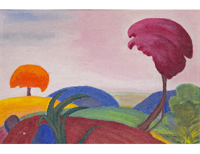 Абстрактный пейзаж