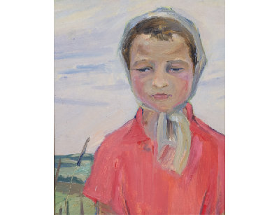 Девочка в белом платке