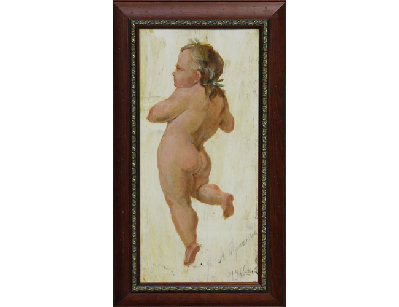 Этюд из павловского дворца (Путти), 1965г