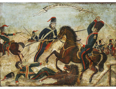 Преследование отступающих французов