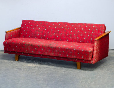 Винтажный раскладной диван ГДР