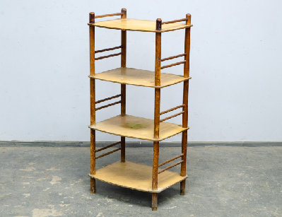 Старинная этажерка