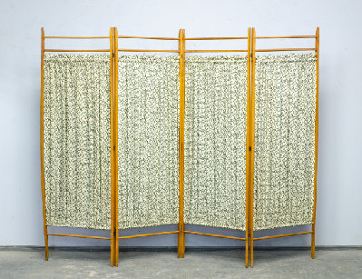 Старинная ширма