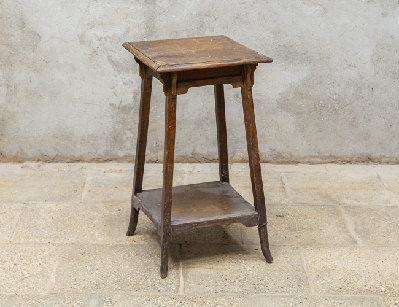 Старинная дубовая жардиньерка