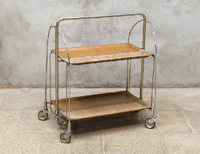 Винтажный складной сервировочный стол