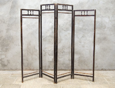 Старинная ширма на 4 створки
