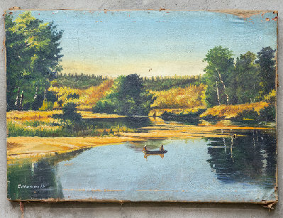 Старинный пейзаж, Сироткин Ю.