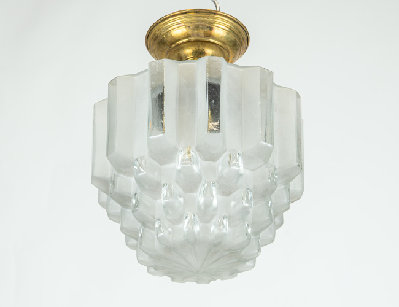 Старинный светильник небоскрёб, Ар-деко