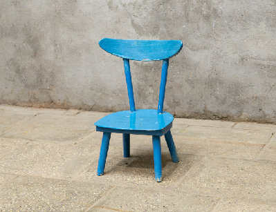 Винтажный детский стульчик