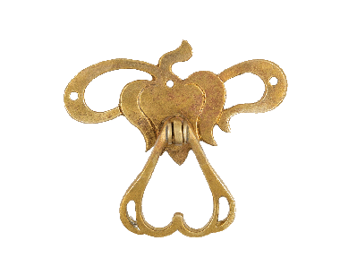 Латунная ручка