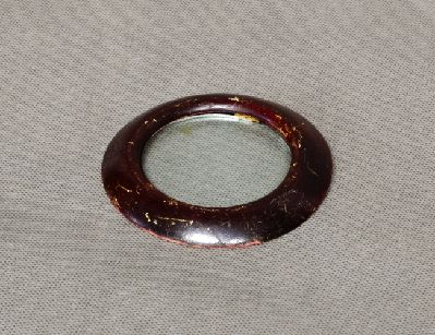 Старинная круглая рамка для фото